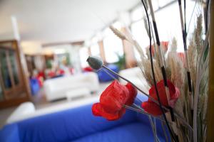 Posteľ alebo postele v izbe v ubytovaní AUTO PARK Hotel