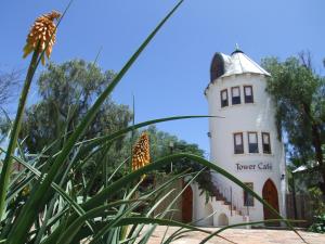 a lighthouse at the ranger castle at Bethesda Tower Accommodation in Nieu-Bethesda +21 photos