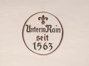 Certificato, attestato, insegna o altro documento esposto da Alpen Glück Hotel Unterm Rain garni