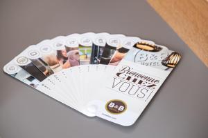 Certifikát, hodnocení, plakát nebo jiný dokument vystavený v ubytování B&B HOTEL Paris Créteil