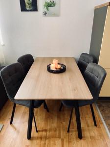 Posedenie v ubytovaní Luxuriöses und modernes Apartment zum Wohlfühlen