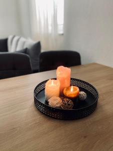 Posedenie v ubytovaní Luxuriöses und modernes Apartment zum Wohlfühlen