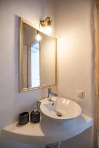 A bathroom at Natural Stone Villas