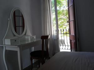 Postel nebo postele na pokoji v ubytování Casa Olivera- apartament al Passeig Font Vella