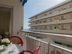 Balkon lub taras w obiekcie Apartamentos Irta Playa