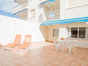 Balkon lub taras w obiekcie Apartamentos Irta Playa