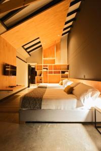 Postel nebo postele na pokoji v ubytování Casa Du Vélo