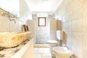 Ванная комната в A CASA NOSCIA - BB SAN PIETRO IN BEVAGNA Charming house