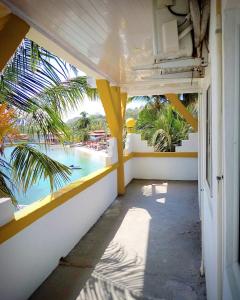 Ein Balkon oder eine Terrasse in der Unterkunft Hotel Cocotal
