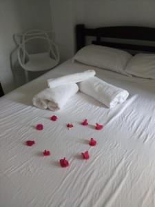 Posteľ alebo postele v izbe v ubytovaní Hotel Cocotal