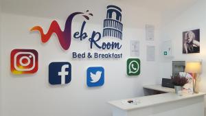 Certifikát, hodnocení, plakát nebo jiný dokument vystavený v ubytování Guest House Web Room