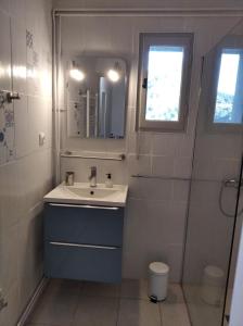 Koupelna v ubytování Gîte en Cévennes