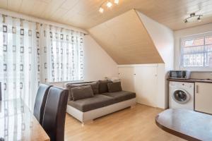 Χώρος καθιστικού στο Ferienwohnung Welte