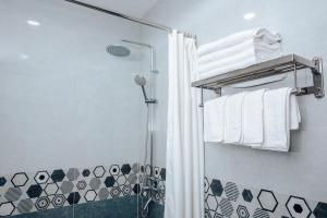 Koupelna v ubytování Minh Minh Nam Hotel