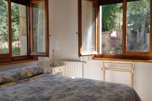 Ein Bett oder Betten in einem Zimmer der Unterkunft Casa Peña Guardavistas