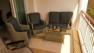 Posezení v ubytování Seaview Condo B63
