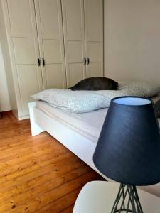 Postel nebo postele na pokoji v ubytování GP Ferienwohnung