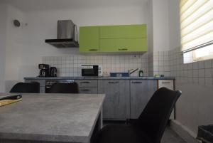 Η κουζίνα ή μικρή κουζίνα στο Apartment Nürtingen Zentrum