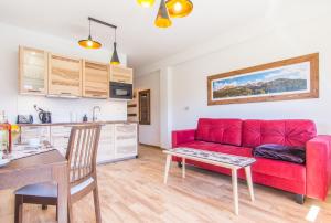Kuchyňa alebo kuchynka v ubytovaní Apartamenty Liptowskie Hale Zakopane