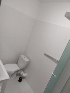 Kúpeľňa v ubytovaní Penzion Drnovec
