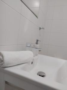 Kúpeľňa v ubytovaní Penzion Drnovec