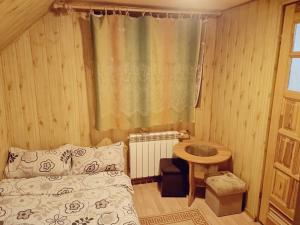Posteľ alebo postele v izbe v ubytovaní Pokoje pod Jesionami u Bartka