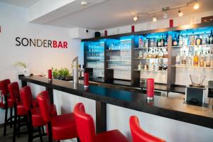 Ο χώρος του lounge ή του μπαρ στο Hotel Andante Rust