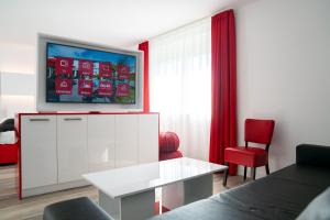 Χώρος καθιστικού στο Hotel Andante Rust