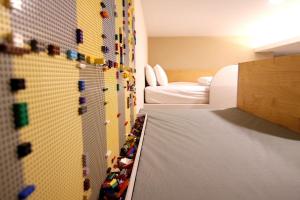 Postel nebo postele na pokoji v ubytování 日月潭五船民宿 5Boat B&B
