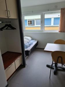 Krevet ili kreveti u jedinici u okviru objekta Stoholm Vandrehjem