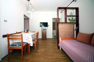 TV a/nebo společenská místnost v ubytování Apartmani Stanko