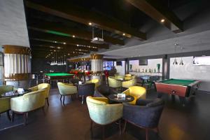 Salone o bar di Hotel Muscat Holiday