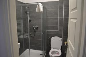 Kúpeľňa v ubytovaní Főnix Design Rooms