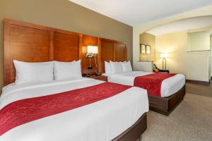 Voodi või voodid majutusasutuse Comfort Suites Newark - Harrison toas