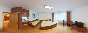 Postel nebo postele na pokoji v ubytování Apartmány Čeladná + 33 fotografií