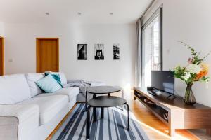 Posezení v ubytování Teichmann Premium Apartments