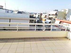 Balkón alebo terasa v ubytovaní Exotic Rooftop in Alexandroupolis