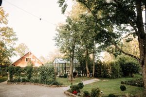 Zahrada ubytování Liepupe Manor