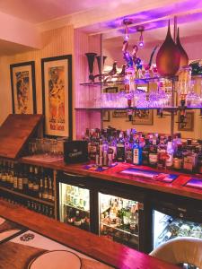 The lounge or bar area at Seacrest Hotel 