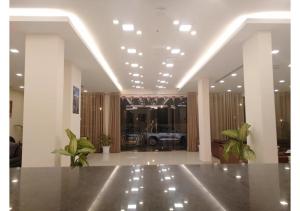 Lobbyn eller receptionsområdet på Tanuf Residency Hotel