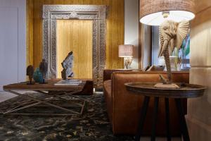 Posezení v ubytování Ansares Hotel