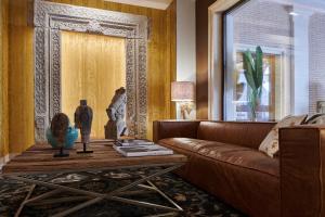 Posezení v ubytování Ansares Hotel