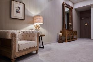 Posezení v ubytování Ansares Hotel