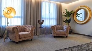 Posezení v ubytování Ansares Hotel