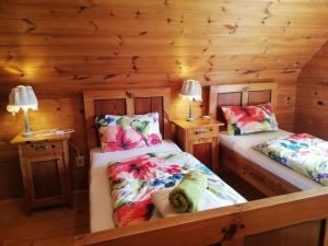 Postel nebo postele na pokoji v ubytování Da Tizzi