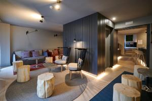 Posezení v ubytování Hostal Lola