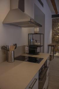 A kitchen or kitchenette at La Casa Del Miracle