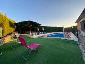 Swimmingpoolen hos eller tæt på Casa Rural Bellavista