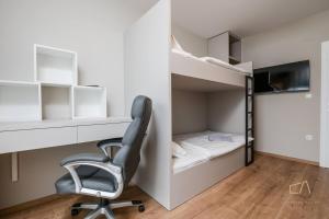 TV a/nebo společenská místnost v ubytování Luxury Villa MetraMaris1
