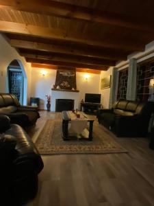 Posezení v ubytování Versteek, Bokkie se le plek